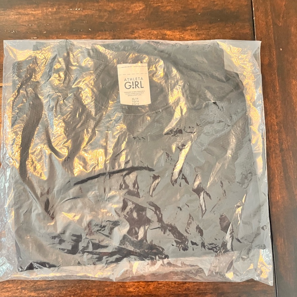 Athleta Black Short Sleeve Tee